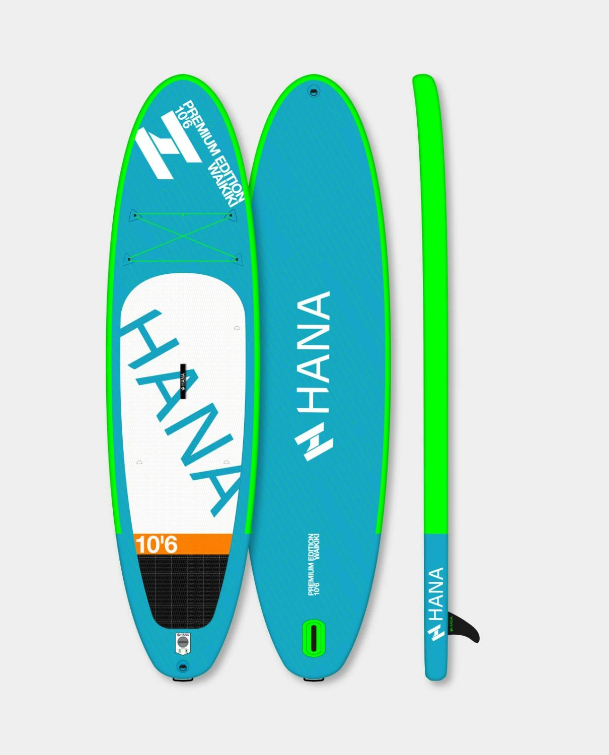 Paddle Gonflable 10’6 HANA Premium | Pack Complet 3 Paddle Gonflable 10’6 HANA Premium | Pack Complet