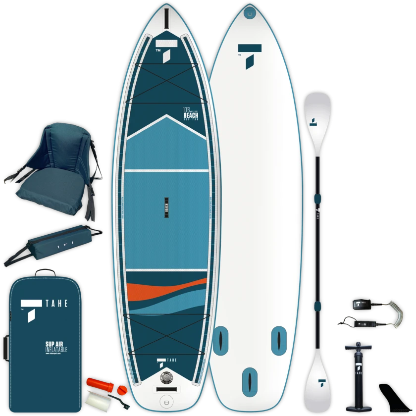 Paddle Tahe Sport 10'6"BEACH SUP-YAK + PACK KAYAK 2 Paddle Tahe Sport 10'6"BEACH SUP-YAK + PACK KAYAK