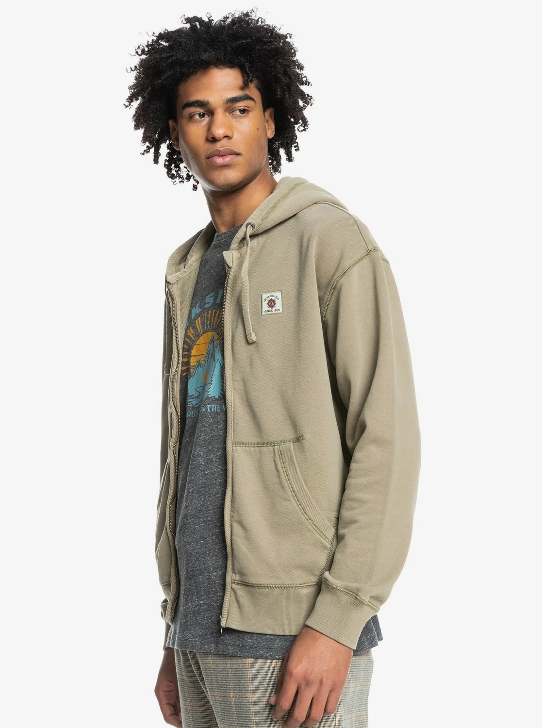 Sweat à Capuche Quiksilver Trip Away - Fallen Rock 4 Sweat à Capuche Quiksilver Trip Away - Fallen Rock – Image 2