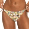 Bas De Bikini Tie Roxy Printed Beach Classics - Mood Indigo Ditsy Love