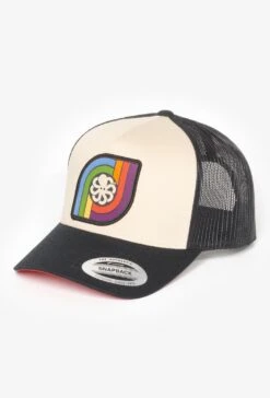 Casquette Jonsen Island TRUCKER HAT DOUBLE J - BLACK