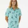 Chemise à Manches Courtes Ripcurl Party Pack - Aqua