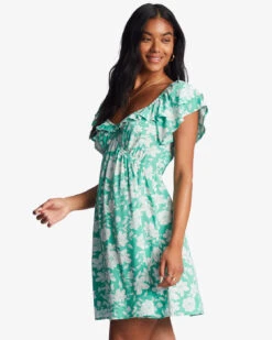 Robe Courte Pour Femme Billabong Enchant Me - SWEET GRASS -SeaRide ENCHANT ME 0 268946 1