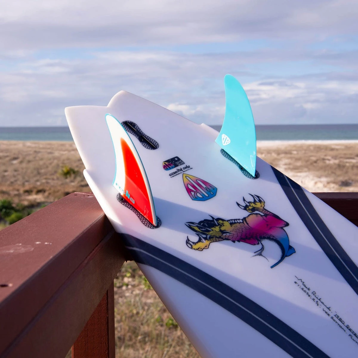 Ailerons FCS II MARK RICHARDS FREERIDE TWIN FINS 5 Ailerons FCS II MARK RICHARDS FREERIDE TWIN FINS – Image 3