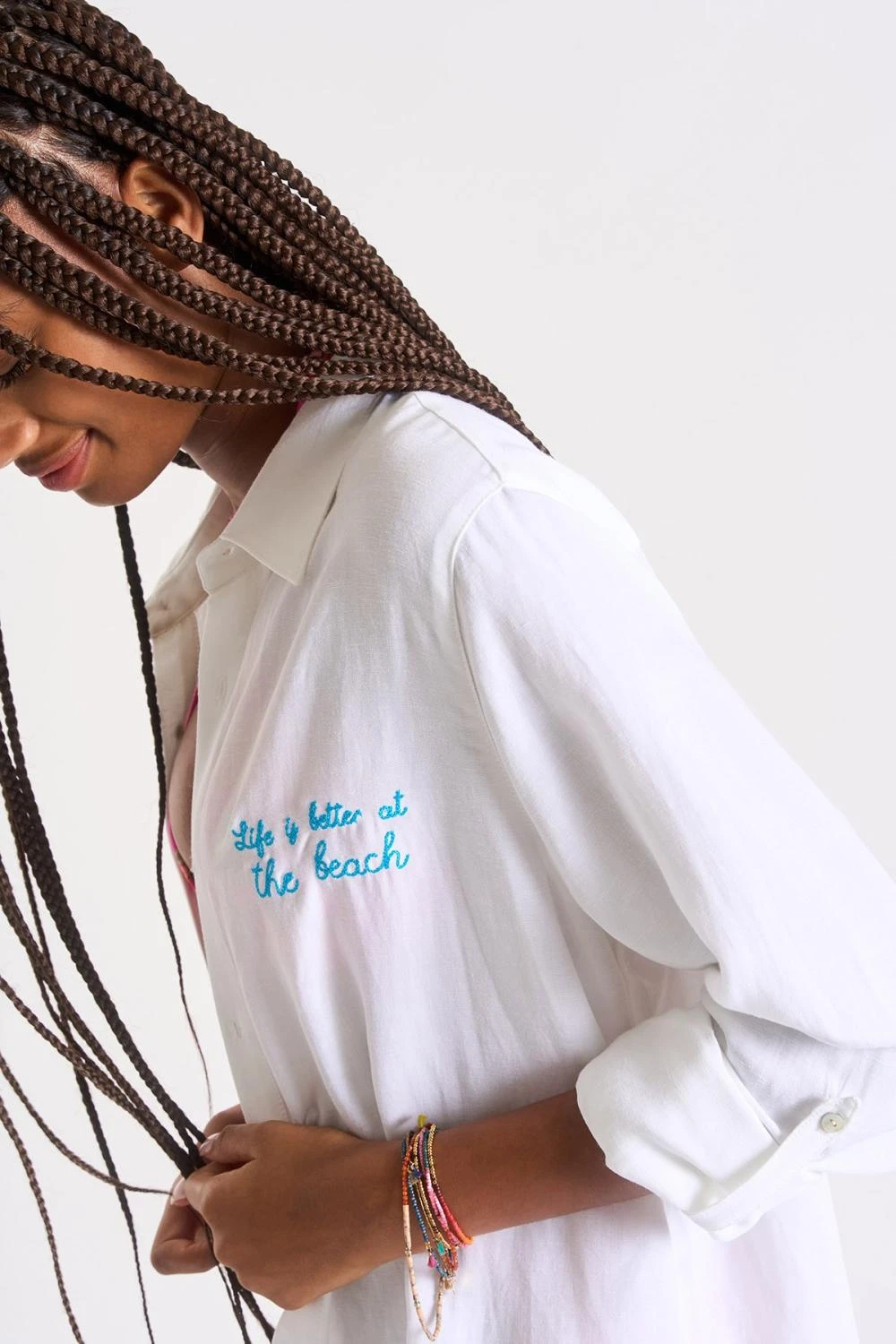 CHEMISE Banana Moon GASTED SUNTRIP - Blanc 4 CHEMISE Banana Moon GASTED SUNTRIP - Blanc – Image 2