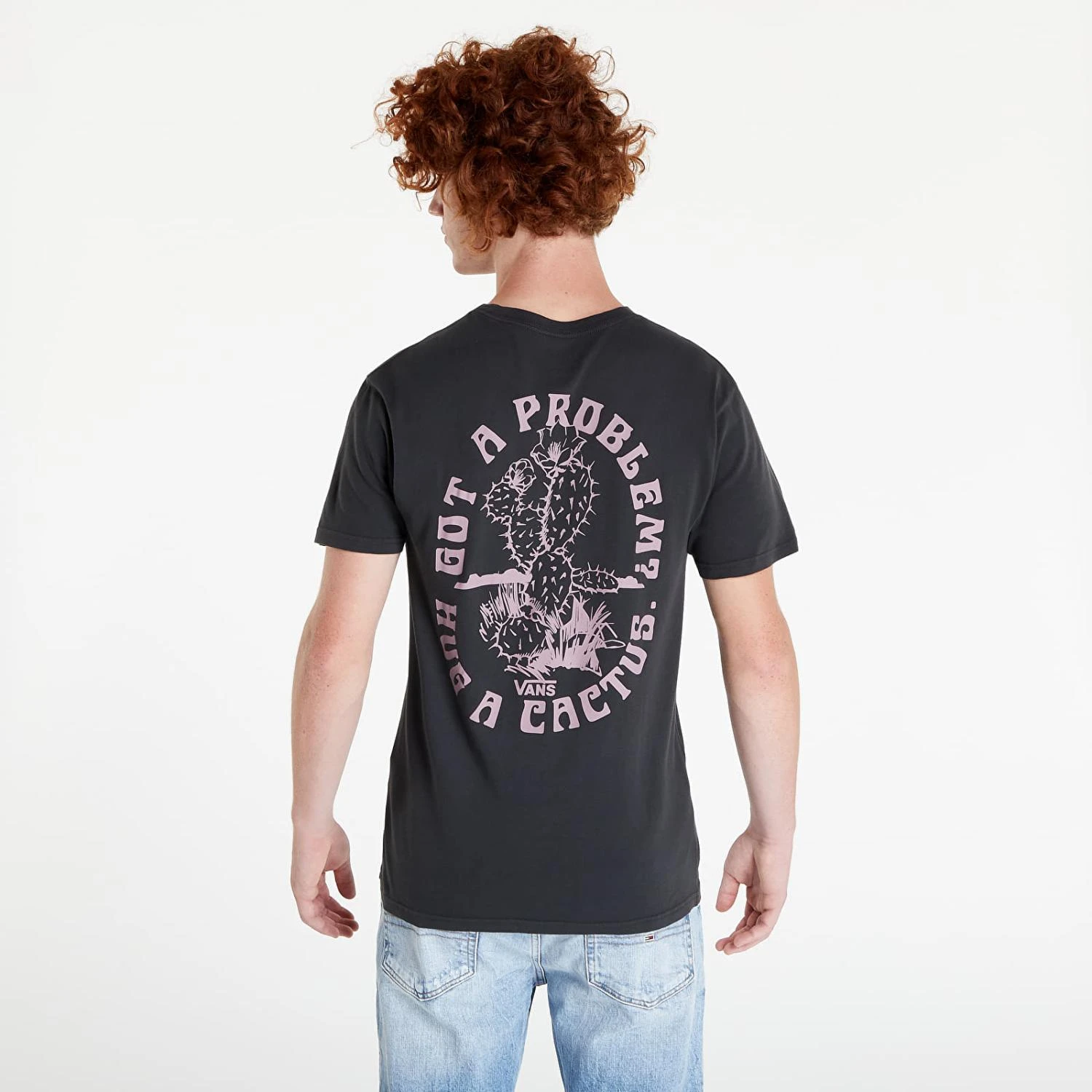 T- SHIRT VANS HUG A CACTUS SS TEE - BLACK 5 T- SHIRT VANS HUG A CACTUS SS TEE - BLACK – Image 3