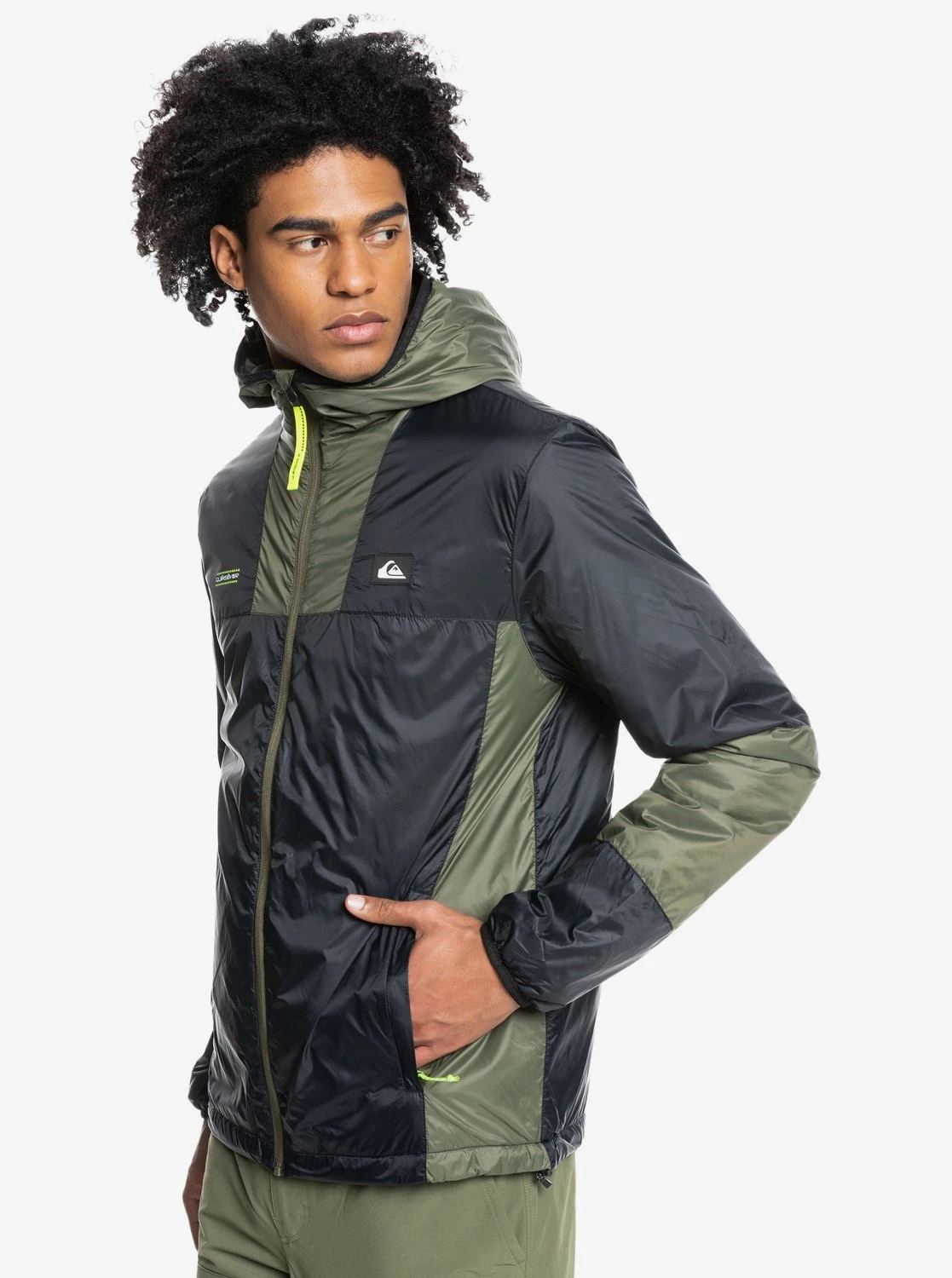 Veste Déperlante Quiksilver Instinct Rider - Black 4 Veste Déperlante Quiksilver Instinct Rider - Black – Image 2
