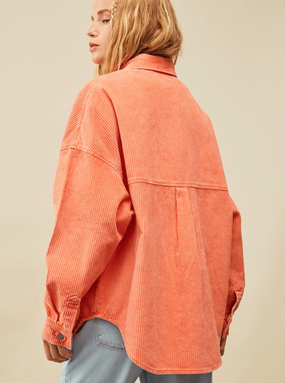 Chemise Manches Longues En Velours Côtelé Roxy KICK BACK WASHED CORD - Tigerlily 5 Chemise Manches Longues En Velours Côtelé Roxy KICK BACK WASHED CORD - Tigerlily – Image 3