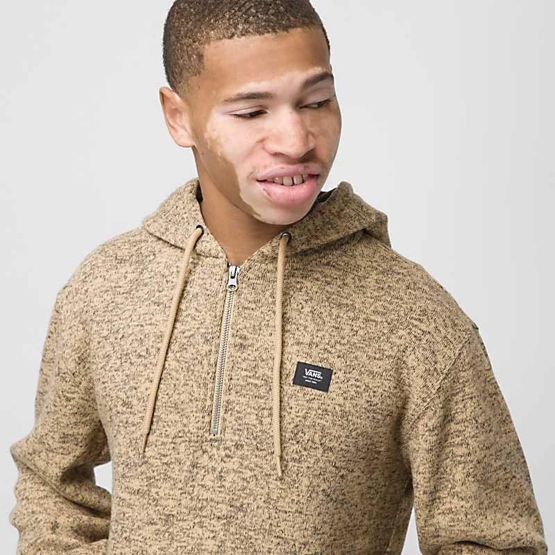 Pull Vans MN FLURRY HALF ZIP - TAOS TAUPE 4 Pull Vans MN FLURRY HALF ZIP - TAOS TAUPE – Image 2