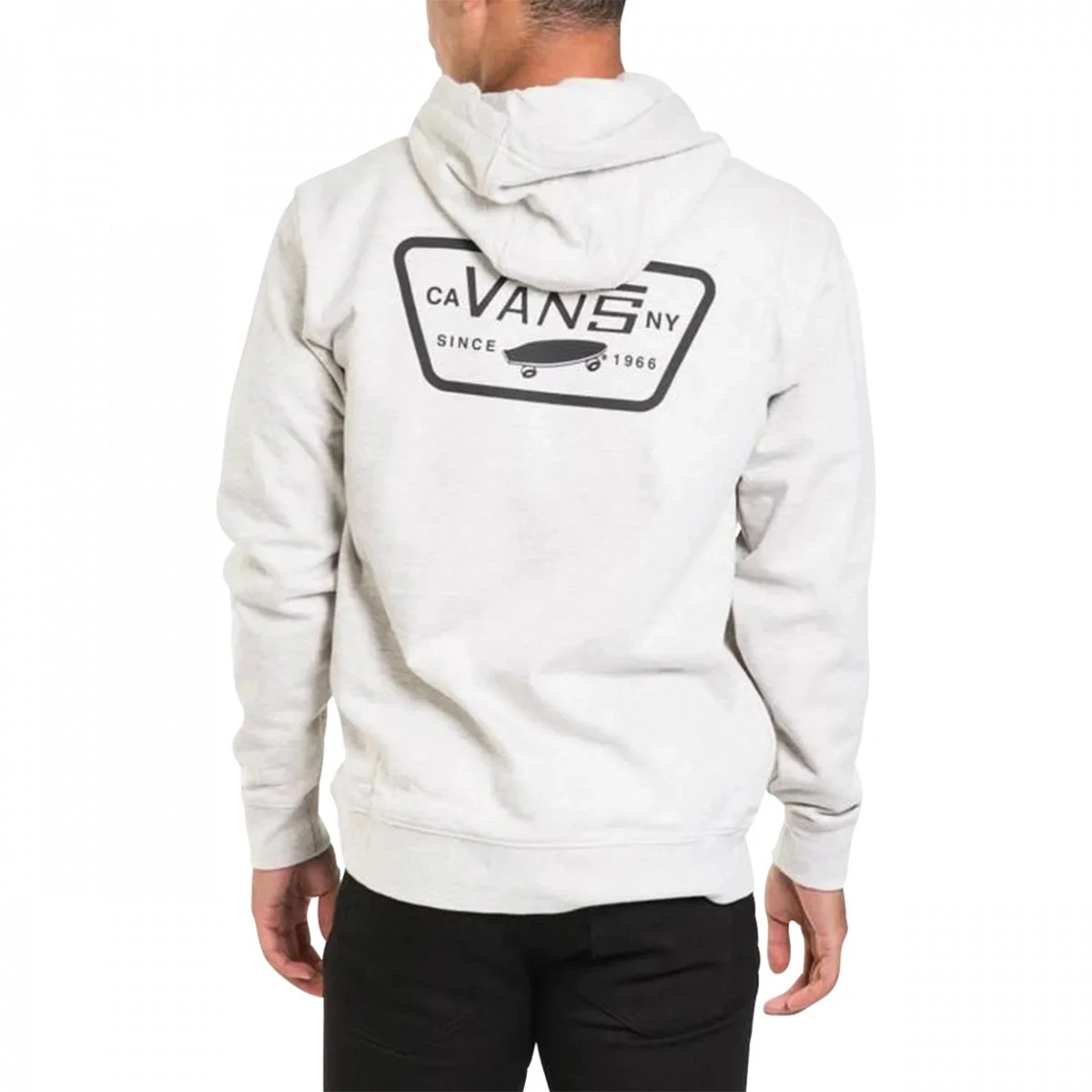 Sweat à Capuche VANS FULL PATCHED PO II - Oatmeal Heather 4 Sweat à Capuche VANS FULL PATCHED PO II - Oatmeal Heather – Image 2