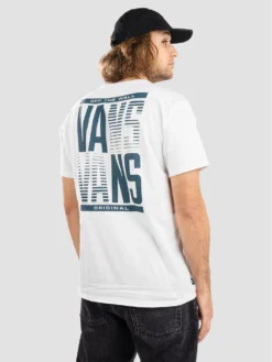T-SHIRT Vans OFF THE WALL STACKED TYPED - Blanc -SeaRide OFF THE WALL STACKED TYPED SS TEE 0 271266 1