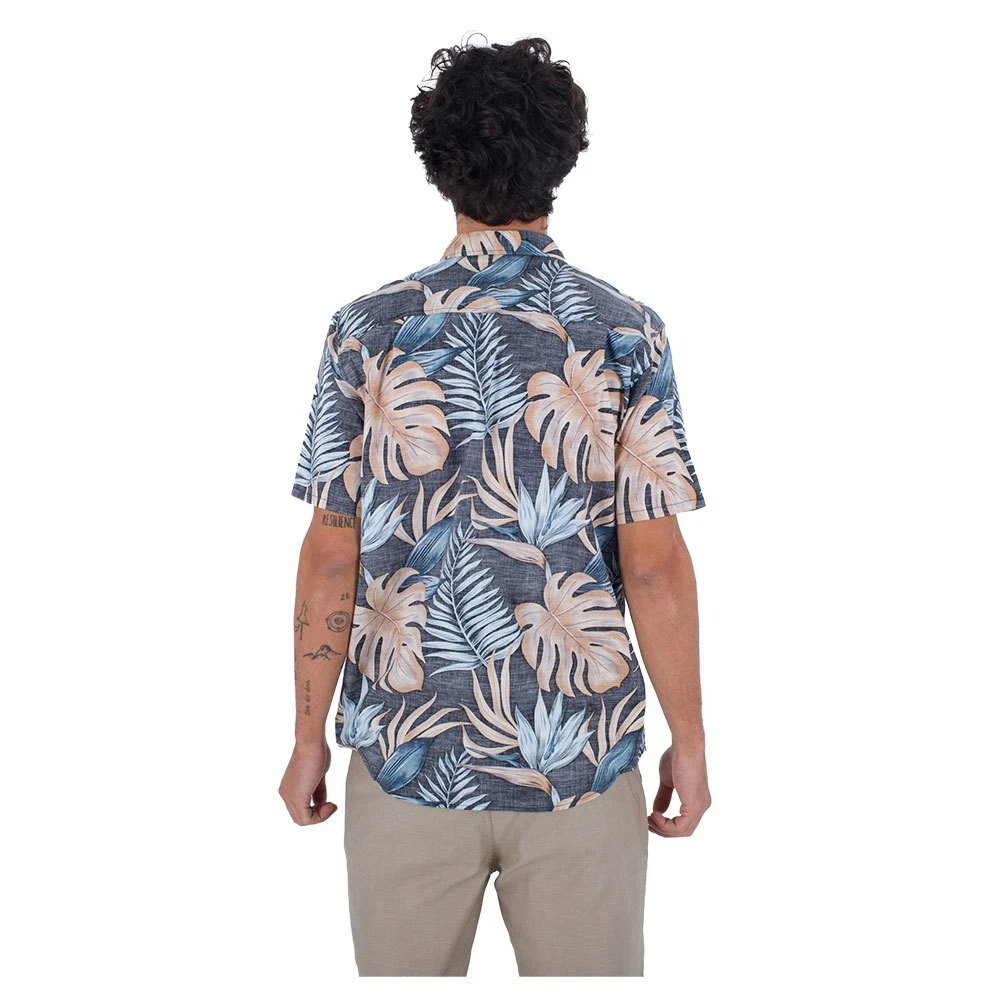 Chemise Hurley ONE AND ONLY LIDO STRETCH SS - Black H010 5 Chemise Hurley ONE AND ONLY LIDO STRETCH SS - Black H010 – Image 3