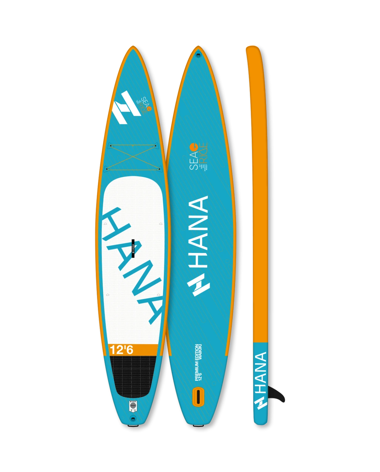 PACK Paddle HANA WAIKIKI Premium 12'6 - Searide 3 PACK Paddle HANA WAIKIKI Premium 12'6 - Searide