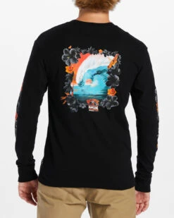 T-shirt Manches Longues Billabong Pipeline Floral - BLACK 7 T-shirt Manches Longues Billabong Pipeline Floral - BLACK -SeaRide PIPELINE FLORAL LS 0 271411 1