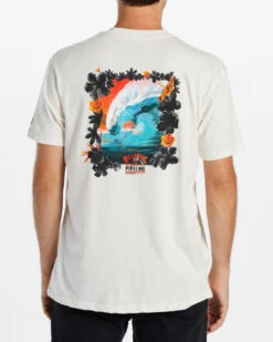 T-shirt Pour Homme Billabong Pipeline Floral - Off White -SeaRide PIPELINE FLORAL SS 0 271409 1