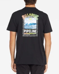 T-Shirt Billabong PIPELINE POSTER SS - BLACK 7 T-Shirt Billabong PIPELINE POSTER SS - BLACK -SeaRide PIPELINE POSTER SS 0 251085 1