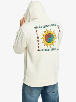 Sweat à Capuche Pour Homme Quiksilver Planet Positive - Birch -SeaRide PLANET POSITIVE HOODIE 0 271144 1