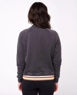 Sweat Ripcurl Playabella Bomber - Washed Black -SeaRide PLAYABELLA BOMBER FLEECE 0 250313 1