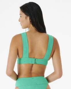Ripcurl Haut De Bikini Brassière Rip Curl Premium Surf Deep V - Green -SeaRide PREMIUM SURF DEEP V 0 258754 1