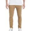 Pantalon Pull IN DENING CHINO CORDUROY - BEIGE2