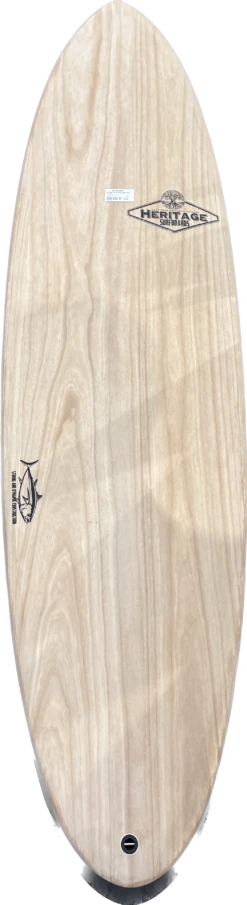 Planche De Surf Heritage Funky Stick Paulownia 6'4