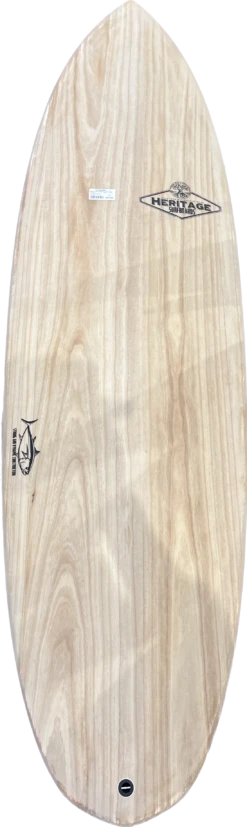 Planche De Surf Heritage Kiwi Paulownia 6'8