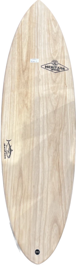 Planche De Surf Heritage Weed Paulownia 6'4