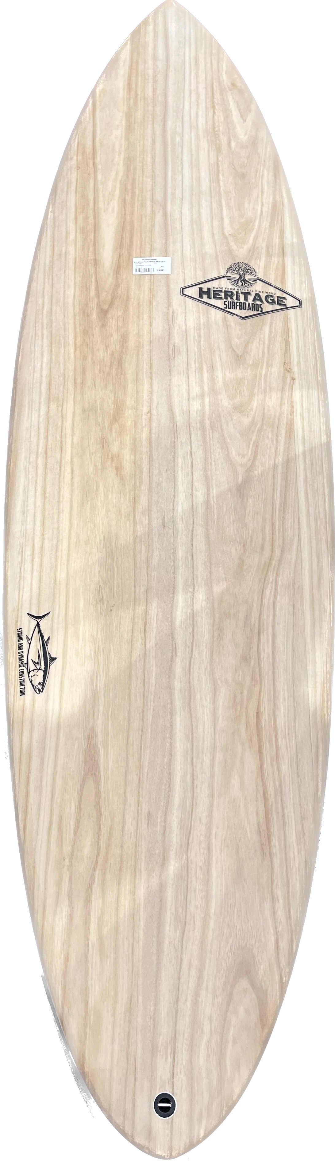 Planche De Surf Heritage Weed Paulownia 6'4 3 Planche De Surf Heritage Weed Paulownia 6'4