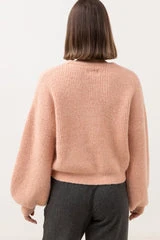 Pull Rhythm SOMERSET KNIT JUMPER - Rose Poussiéreux 5 Pull Rhythm SOMERSET KNIT JUMPER - Rose Poussiéreux – Image 3