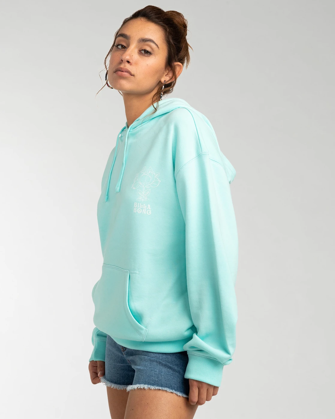 Sweat à Capuche Billabong Pour Femme Radiate Love - PURE AQUA 4 Sweat à Capuche Billabong Pour Femme Radiate Love - PURE AQUA – Image 2