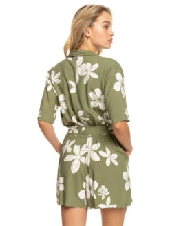 Combishort Pour Femme Roxy Real Yesterday - Loden Green -SeaRide REAL YESTERDAY BICO 0 270258 1