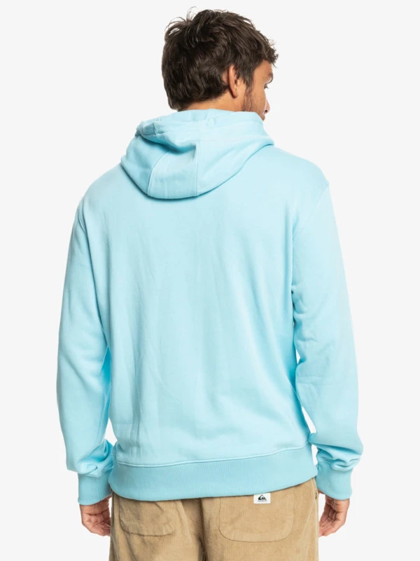 Sweat à Capuche Quiksilver Retro Fade - Sky Blue 5 Sweat à Capuche Quiksilver Retro Fade - Sky Blue – Image 3