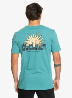 T-shirt Pour Homme Quiksilver Rise & Shine - Brittany Blue -SeaRide RISE SHINE SS 0 271173 1