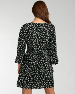 Robe Babydoll Billabong AFTER TIME - OFF BLACK -SeaRide Robe babydoll Billabong AFTER TIME OFF BLACK 0 268970 3