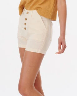 Ripcurl Short De Ville Rip Curl Summer Palm - Off White -SeaRide SUMMER PALM WALKSHORT 0 258736