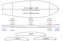 Planche De Surf DUDE FISH CLEAR 5'9 -SeaRide SURF DUDE FISH 5 9 CLEAR 0 252426