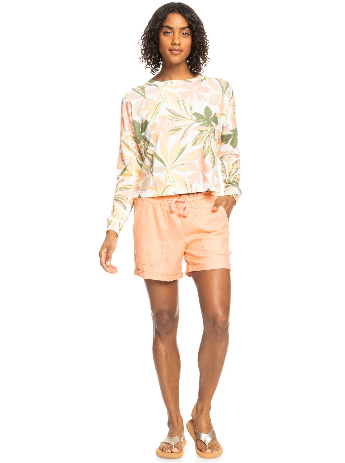 Short ROXY ANOTHER KISS - Papaya Punch 3 Short ROXY ANOTHER KISS - Papaya Punch