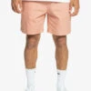 Short Taille élastique Pour Homme Quiksilver Taxer - Cafe Creme