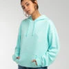 Sweat à Capuche Billabong Pour Femme Radiate Love - PURE AQUA -SeaRide Sweat a capuche Billabong pour Femme Radiate Love PURE A