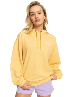 Sweat à Capuche Roxy LIGHTS OUT B - Flax