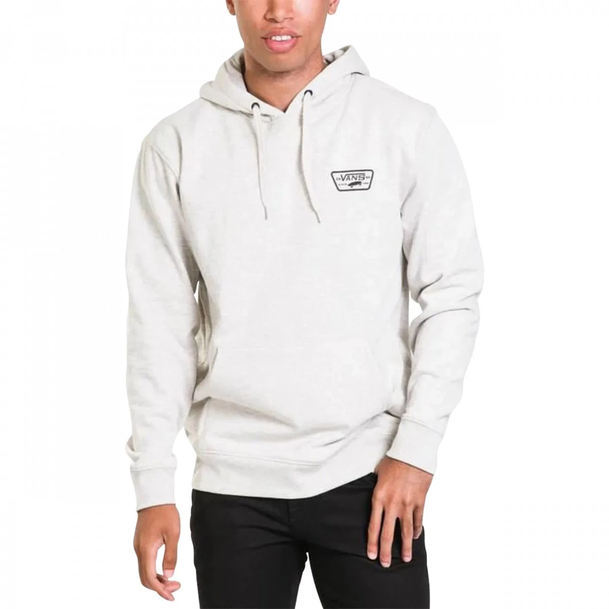 Sweat à Capuche VANS FULL PATCHED PO II - Oatmeal Heather 3 Sweat à Capuche VANS FULL PATCHED PO II - Oatmeal Heather