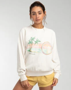 Sweat Pour Femme Billabong Keep Calm - SALT CRYSTAL