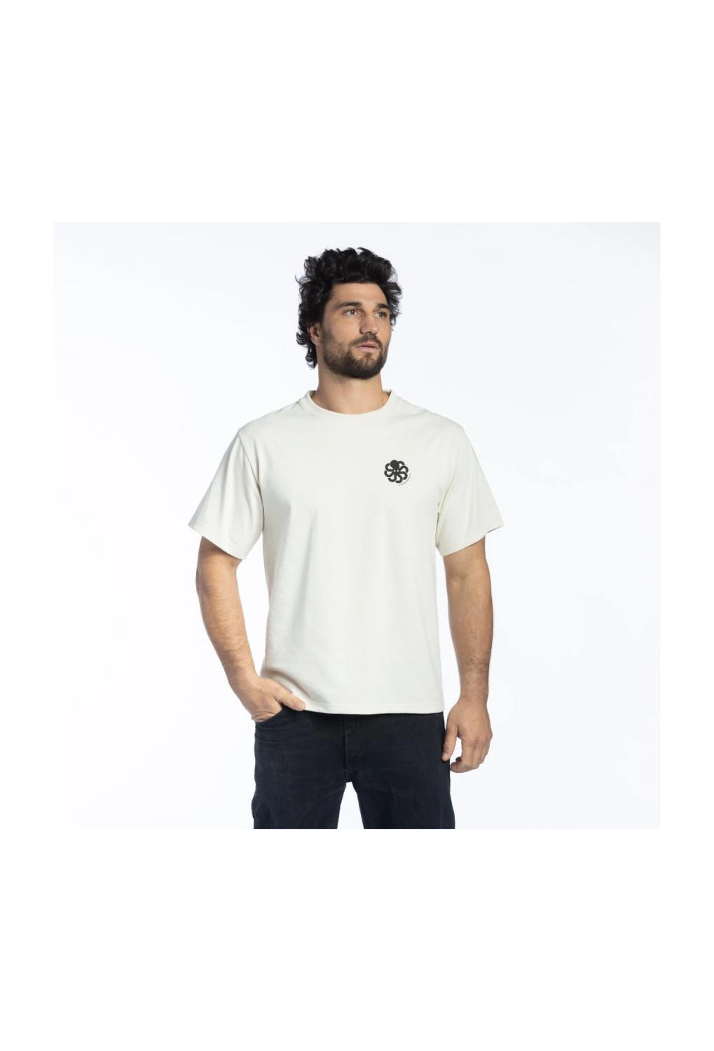 T-SHIRT LOOSE Jonsen Island Mr Surf - COCONUT 3 T-SHIRT LOOSE Jonsen Island Mr Surf - COCONUT