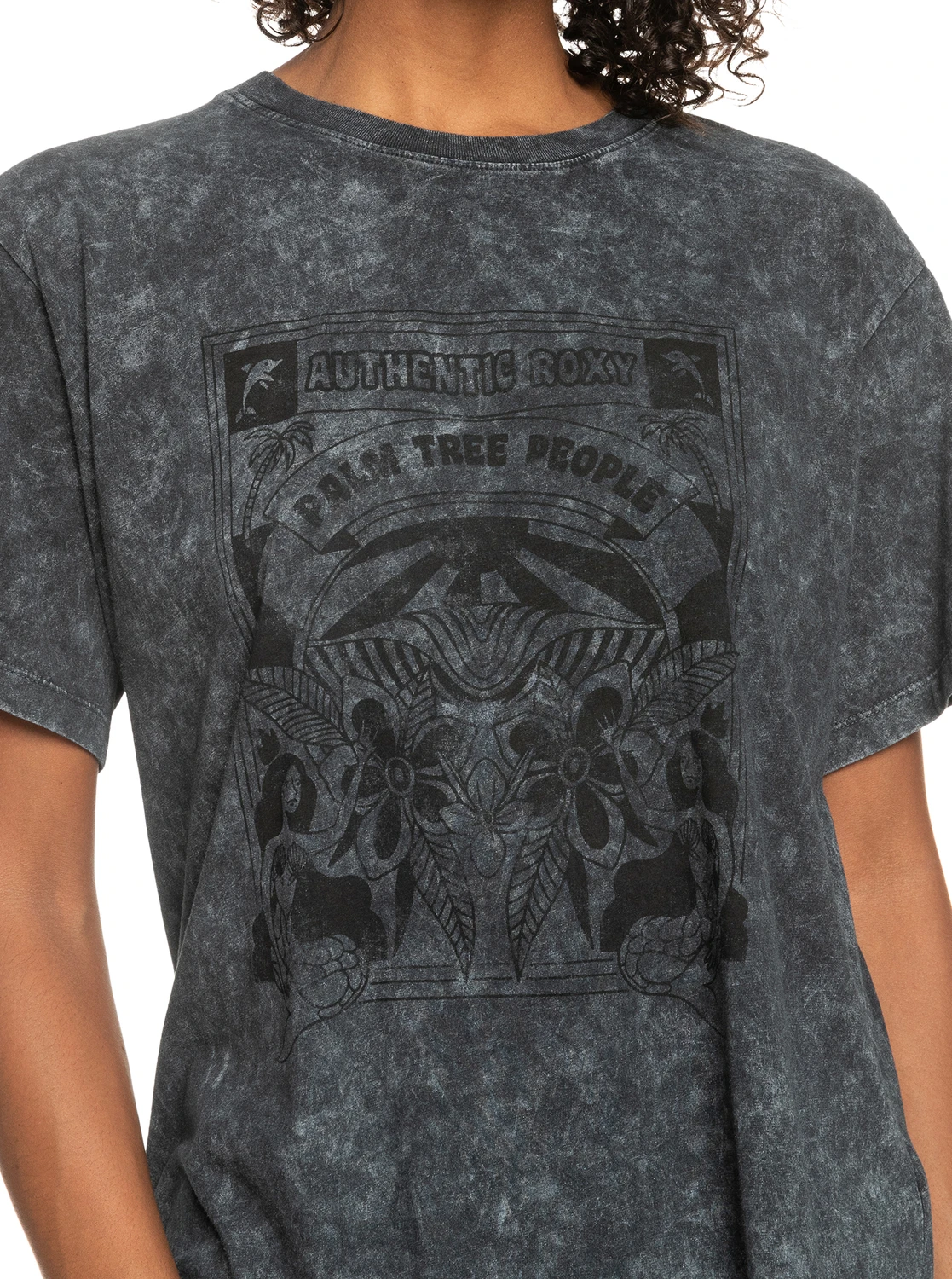 T-shirt ROXY MOONLIGHT SUNSET B - Anthracite 4 T-shirt ROXY MOONLIGHT SUNSET B - Anthracite – Image 2