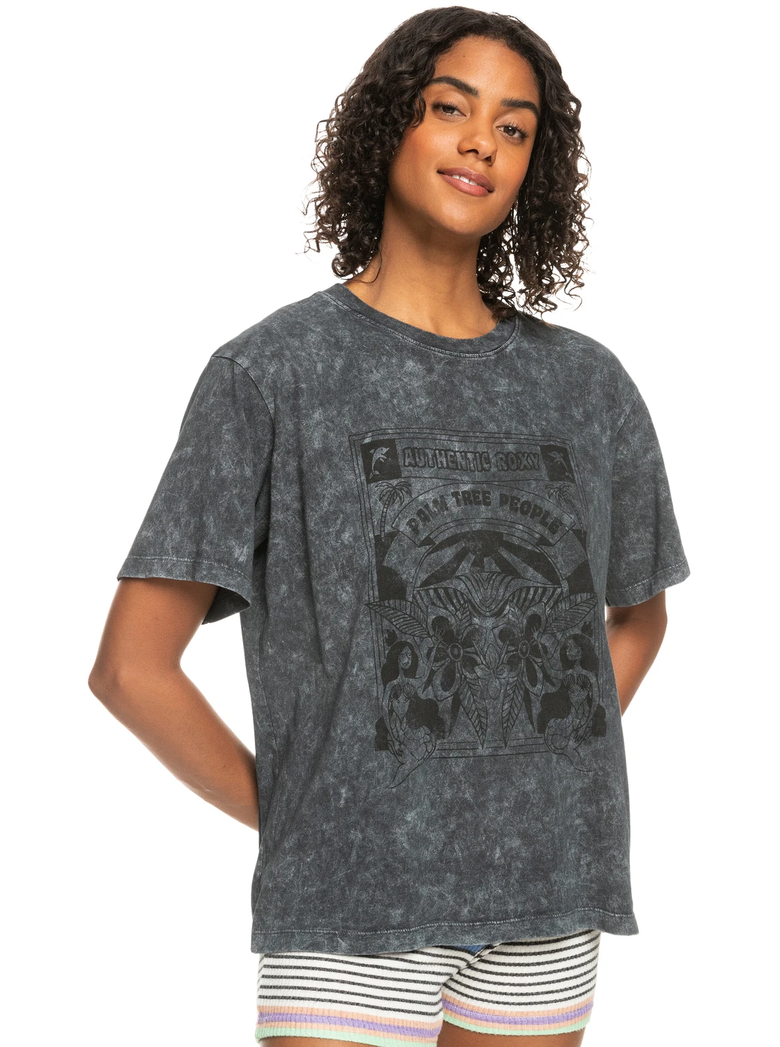 T-shirt ROXY MOONLIGHT SUNSET B - Anthracite 3 T-shirt ROXY MOONLIGHT SUNSET B - Anthracite