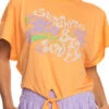 T-shirt ROXY WE GO THE SEA - Mock Orange
