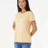 Ripcurl T-shirt à Manches Courtes Rip Curl Tropical Sunset Standard - Pale Dogwood -SeaRide T shirt a manches courtes Rip curl Tropical Sunset Stand