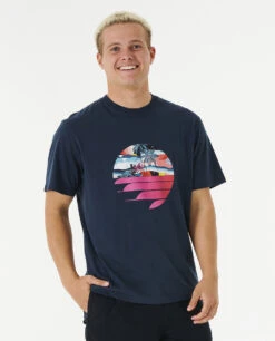 T-shirt à Manches Courtes Ripcurl Fill Me Up - Dark Navy