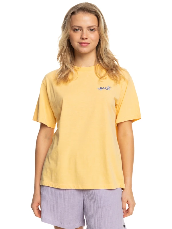 T-shirt Coupe Boyfriend Oversize Roxy MOONLIGHT SUNSET B - Flax 3 T-shirt Coupe Boyfriend Oversize Roxy MOONLIGHT SUNSET B - Flax