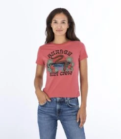 T-shirt Manche Courte HURLEY Slither Perfect - MINERAL RED